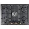 De'Longhi De Longhi Piano cottura gas 5 zone COUNTRY Anf 57 Pro Antracite (70cm)