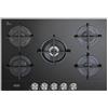 De Longhi Piano cottura gas 5 zone LIFE Nsl 575 Nc Black (75cm)