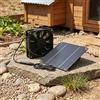 Pannello per solare Monocristallino 6V 5W e Ventilatore per Ventilazione Gabbia