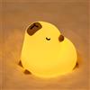 Does not apply Lampada Notturna Capybara Lampada LED Animale in Silicone Touch Lampada da Notte