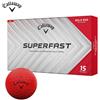 Callaway Palline da golf Callaway SUPERFAST 15 palline audaci rosse giapponesi nuove