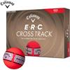 Callaway Palline da golf Callaway ERC Cross Track 1 dozzina 12 palline rosso opaco 2026