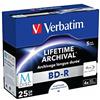 Verbatim Corporation Verbatim 43823 BD-R da 25 GB