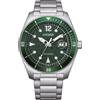 CITIZEN Orologio da uomo CITIZEN Of Marine quarzo Eco-Drive stile sub acciaio AW1880-55X