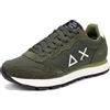 Sun 68 Tom Solid Verde - Taglia 41 [26.3cm] Scarpe Uomo Sneakers
