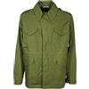 L'IMPERMEABILE Field Jacket Uomo Verde Cerata SMITH SFO WAX COTON