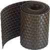 workingHOUSE Rotolo Frangivisto in Polyrattan per Recinzione Esterna - Strisce R