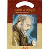 STAFIL KIT STAFIL SANTI E ANGELI " PADRE PIO " TELA MEZZO PUNTO STAMPATA + FILI