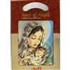 STAFIL KIT STAFIL SANTI E ANGELI "MADONNA + BIMBO " TELA MEZZO PUNTO STAMPATA + FILI