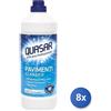 Quasar 8x Bundle Quasar Detersivo pavimenti lt. 1 classico