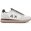 SUN68 Tom Solid Sneaker Uomo Scarpe Bianche/Braun Z46101-31 Nuove