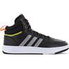 Adidas Hoops 3.0 Mid Scarpe Nere Sneakers Boots HR1440 NUOVO
