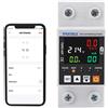 TAXNELE Misuratore di energia intelligente TUYA WiFi AC 63A 85-300V WiFi Smart Earth Lea