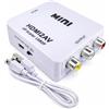 Adattatore HDMI RCA, Adattatore Scart HDMI per TV, Convertitore HDMI to VGA, Pre
