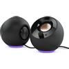 ‎Creative Labs CREATIVE Pebble SE Minimalist 2.0 USB-C Powered PC Speakers with RGB Lighting?,