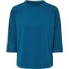 VAUDE Donna Neyland 3/4 II Manica Lunga, Shore Blue, S