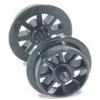 PECO 4X Peco NR-101 Ruote A Raggi Su Assi Hardlon Mould. Per Vagoni N