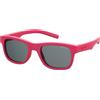 Polaroid Occhiali da Sole Polaroid Kids PLD 8020/S/SM Pink 43/16/120 KIDS