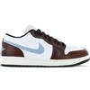 Jordan Air jordan 1 low Se - Uomo Sneaker Pelle Bianco Marrone FQ7832-142 Sport Nuovo