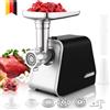 Nictemaw Tritacarne Elettrico 4 in 1 2000W, Lavora 1,8 kg/min | Macchina per Carne include 3 piastre forate, insaccatrice per salsicce e accessorio per biscotti. Ideale per casa