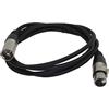 HQRP Cavo Microfono XLR / XLR HQRP 6ft 3pin M/F Per Shure SM7B SM48 SM58 SM86 SM87A