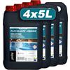 JOVIRA CORP 20 L | Flocculante Liquido | Chiarificante per Acqua Torbida per Piscine | Azione Rapida e Alta Efficacia. (4x5 Litri)