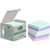 ‎3M Post-it Recycling Notes Assorted Colours, Pack of 6 Pads, 100 Sheets per Pad, 76