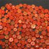 Perline Loose Rondell Opale Fire Etiope Naturale Arancione 3-5mm 10/20/30/50Pz