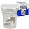 FILTRO LAVATRICE WHIRLPOOL CODICE ORIGINALE C PER PULIZIA E MANUTENZIONE