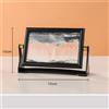 Ritratto in Arte della Sabbia in Movimento Quadro Quicksand Decor Casa