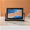 Ritratto in Arte della Sabbia in Movimento Quadro Quicksand Decor Casa