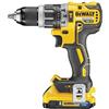 DEWALT DCD796D2-QW Trapano Avvitatore a Percussione,2 velocità, 2.0 Ah, (t1A)