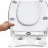 Tavoletta WC Soft Close | Copriwater Universale Bianca - Asse WC
