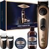 Set Regolabarba Uomo King C. Gillette con Rotella Di Precisione + Balsamo Barba