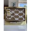Michael Kors NWT Michael Kors Cappello E Sciarpa Bianco E Marrone Set Regalo MK LOGO