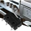 Mini microinterruttore di finecorsa pratico 12pcs Interruttore a scatto a rullo
