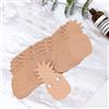 100 PCS Porta Orecchino Scheda Display Per Orecchini Jewelry Cards