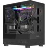 NOUA #001 - NOUA Fobia LH200 Nero Case Pc Gaming Micro-ATX Ventola Nera 120mm