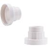Per Doppia Adattatore Montaggio Fontana per solare per Piscina con LED Colore
