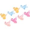 8 Pcs Mini Giocattoli Di Dinosauri Decorazioni Per Feste Con Figurine Resina