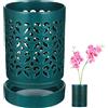 Vaso da fiori Vaso per orchidee in ceramica Contenitore per orchidee drenante