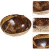 Ciotola per candele di cocco Ciotola per snack Ciotola per candele in guscio di