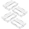 4 Pcs Porta Cartelli Per Matrimoni Supporto in Acrilico Segnaposto