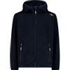 CMP - Kid Jacket Fix Hood, B. Blue, 98