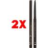 Astra Make-up 2 X ASTRA Matita per Occhi Color Stain 01 - 24 Ore di Tenuta