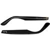 Ray-Ban Ray Ban 2140 1292 Wayfarer Aste di Ricambio Nero su Trasparente 150mm