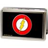 Buckle-Down Metal Wallet-Flash Logo Fcg Black One Size Multicolor
