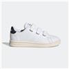 ADIDAS ADVANTAGE CF C BIANCO NERO SCARPE SPORTIVE BAMBINI SNEAKERS A STRAPPO