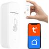 Green Blue GreenBlue GB737 Sensore Temperatura e Umidità WiFi Smart | Tuya e Smart Life, Alexa e Google Home, Calibrazione Letture, Notifiche Allarme, 72 x 21 x 25 mm