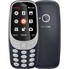 Nokia 3310 Dual SIM Cellulare 2.4 pollici 2MP Bluetooth Radio FM Blu Scuro